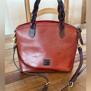 Authentic Dooney and Bourke Florentine
Satchel in Maroon